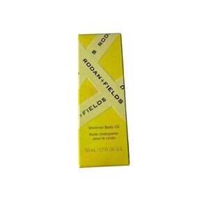 Rodan+Fields Shimmer Body Oil Limited Edition NEW Sealed Gold 50ml 1.7oz